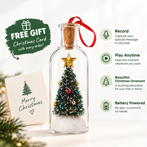 Christmas Memory Bottle